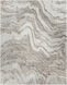 Allegro 120 X 94 inch Taupe Rug, Rectangle