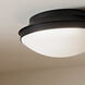 Bretta 3 Light 17.75 inch Black Flush Mount Ceiling Light