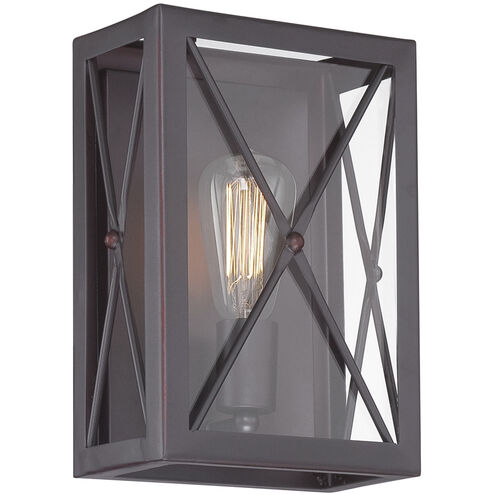 High Line 1 Light 8 inch Satin Bronze Wall Sconce Wall Light