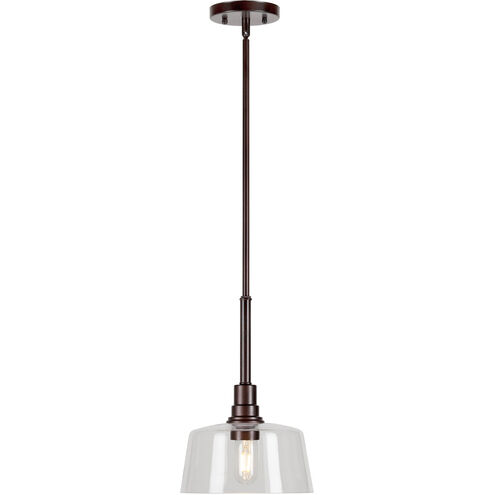 Acopa 1 Light 9 inch Antique Bronze Mini Pendant Ceiling Light