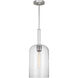 kate spade new york Monroe 1 Light 8.75 inch Polished Nickel Pendant Ceiling Light in Polished Nickel / Gloss White