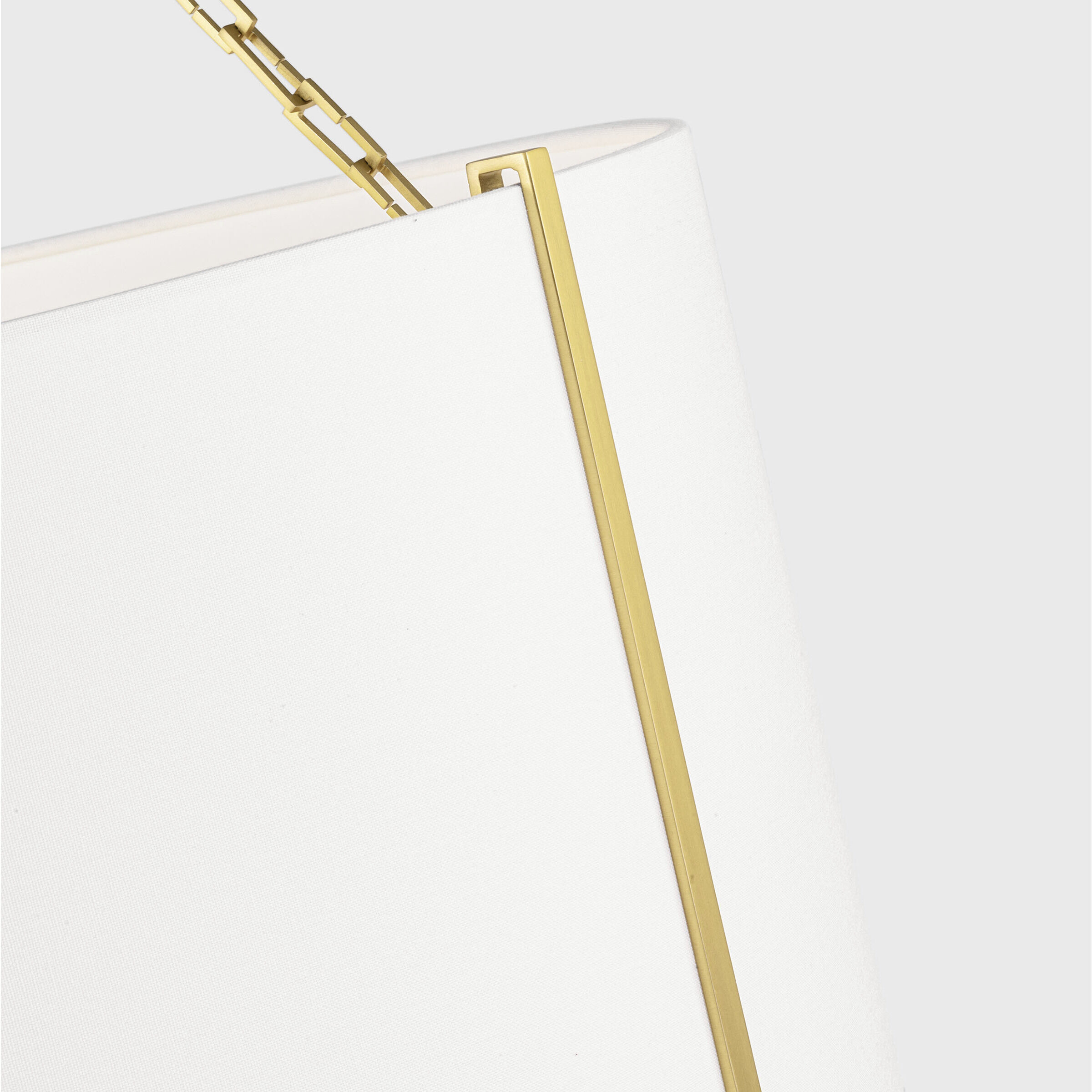 Thom Filicia Bergen 3 Light 28.25 inch Burnished Brass Pendant Ceiling Light