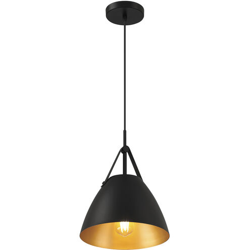 Tanner LED 10.75 inch Matte Black Pendant Ceiling Light