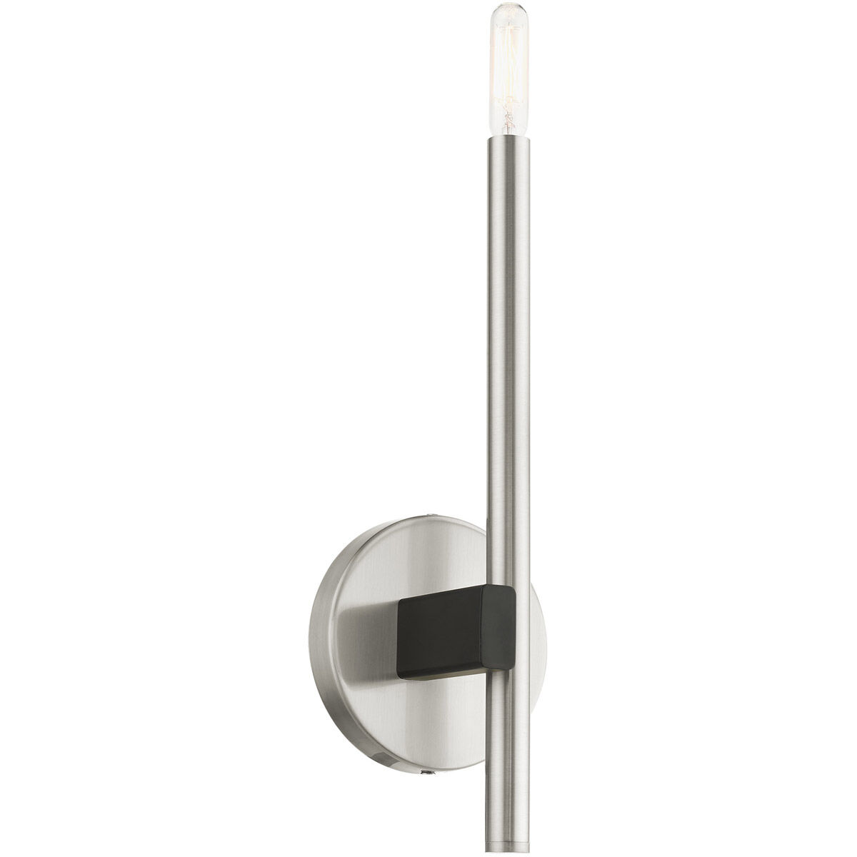 Denmark 1 Light 5 inch Brushed Nickel ADA ADA Single Sconce Wall Light