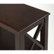 Vance  Plantation Cherry Bookcase