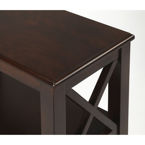 Vance  Plantation Cherry Bookcase