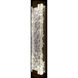 Terra Wall Sconce Wall Light in Bronze, Clear
