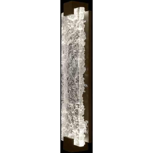 Terra Wall Sconce Wall Light in Bronze, Clear