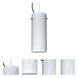 Stilo 10 LED Black Cord Pendant Ceiling Light