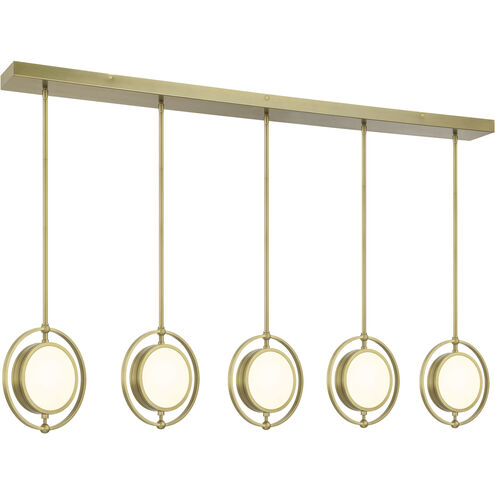 Spectr LED 62 inch Soft Brass Island Light Ceiling Light