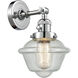 Franklin Restoration Small Oxford LED 7.5 inch Polished Chrome Sconce Wall Light, Franklin Restoration