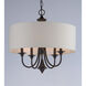Bongo 5 Light 22 inch Oil Rubbed Bronze Multi-Light Pendant Ceiling Light