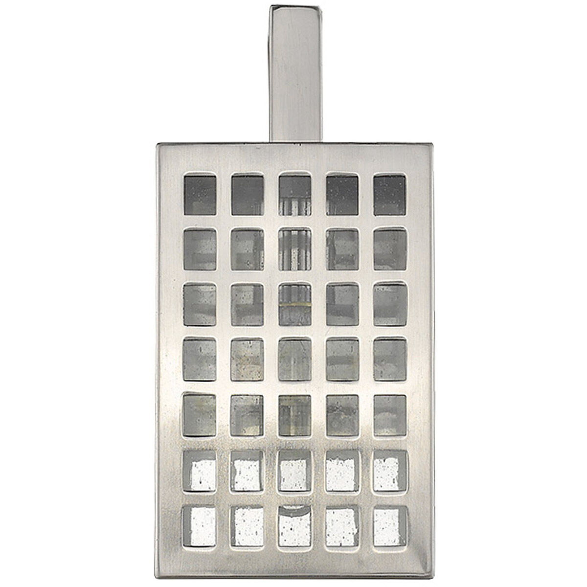 Letzel 1 Light 11 inch Satin Nickel Exterior Wall Mount