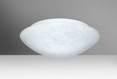 Nova 16 LED 16 inch Flush Mount Ceiling Light in Carrera Glass