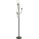Firelite 70 inch 25.00 watt Black and Gold Floor Lamp Portable Light