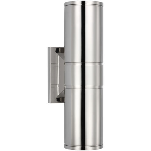 Chapman & Myers Provo LED 4.5 inch Polished Nickel Canister Wall Light