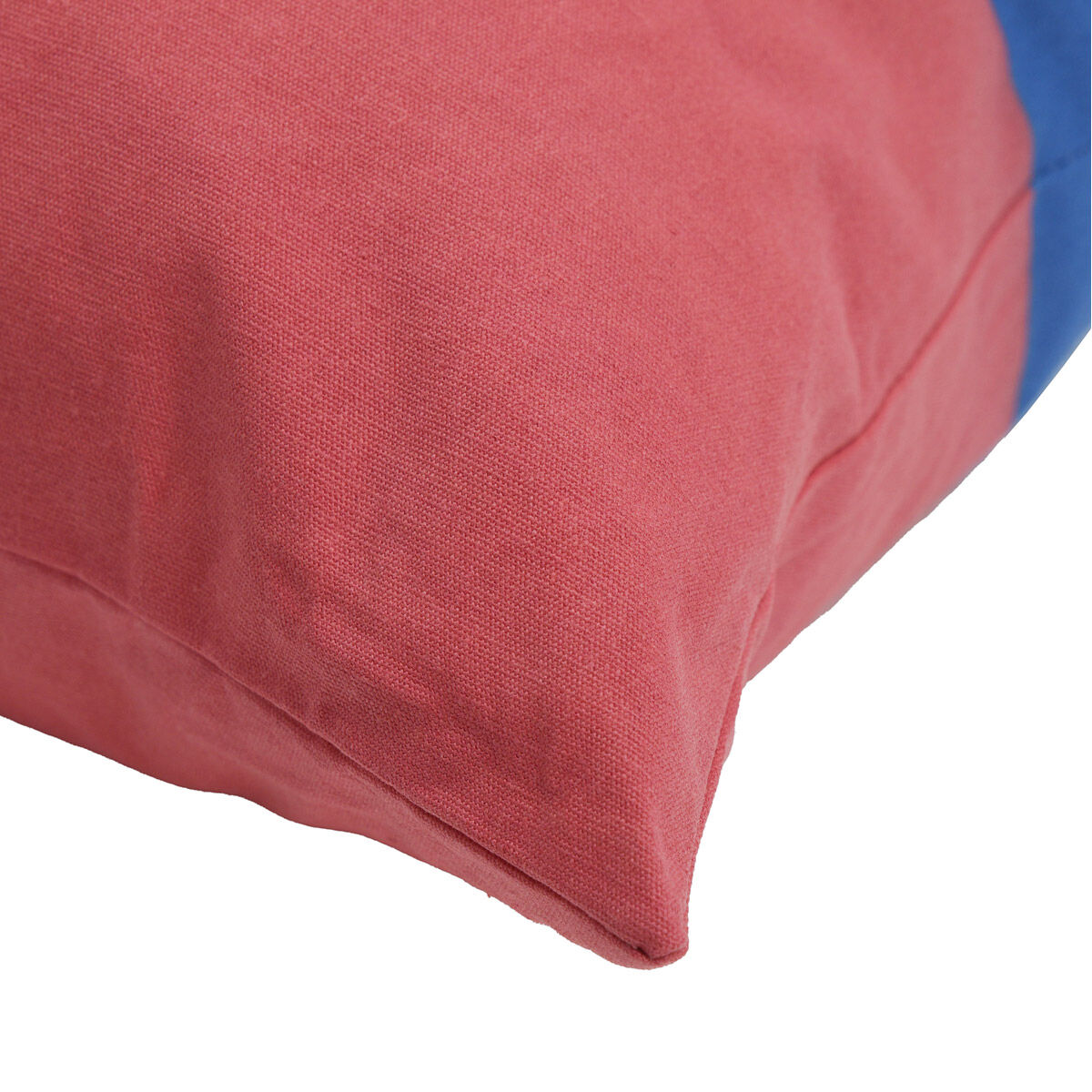 Dann Foley 24 inch Red and White and Navy Blue Decorative Pillow