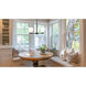 Naya 3 Light 19.25 inch Matte Black Chandelier Ceiling Light