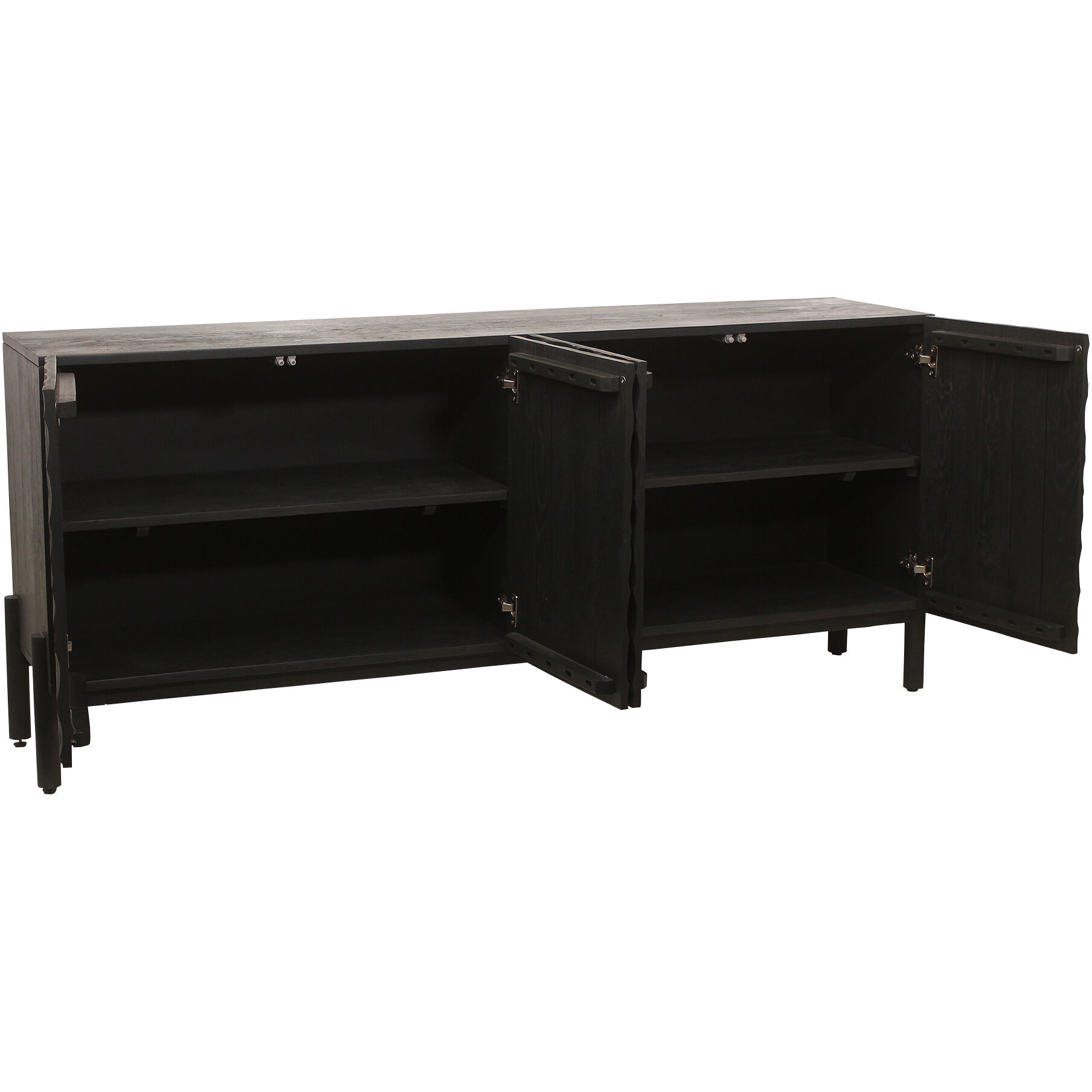 Misaki 71 X 17.75 inch Black Sideboard