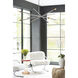 Archer 6 Light 42.5 inch Brushed Nickel with Brushed Bronze Indoor Chandelier Ceiling Light
