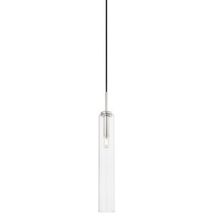 Nyah 1 Light 3 inch Polished Nickel Pendant Ceiling Light