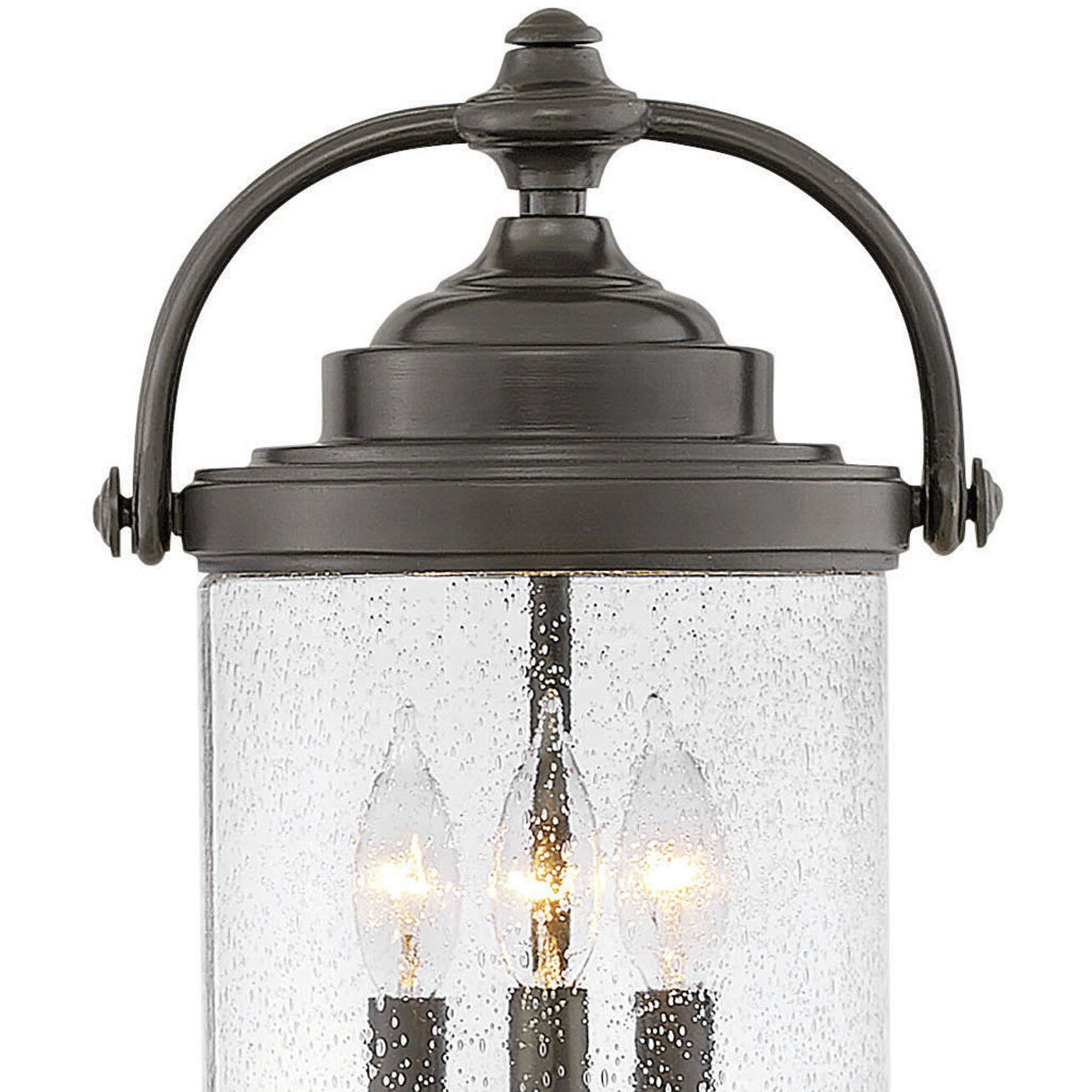 Coastal Elements Willoughby 3 Light 20.75 inch Oil Rubbed Bronze Outdoor Post Mount Lantern