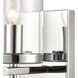 Oakland Sconce Wall Light in Chrome