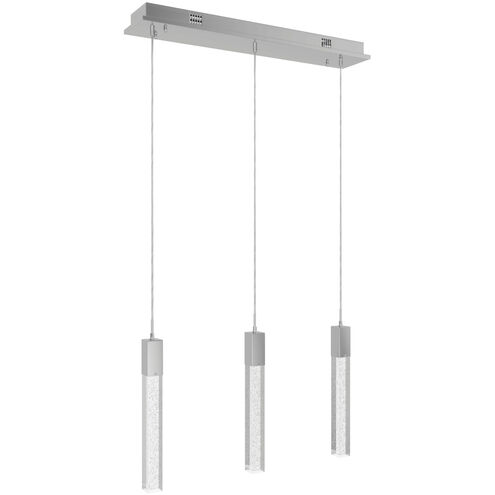 Original Glacier Avenue LED 7 inch Polished Chrome Multi Port Pendant Ceiling Light in Bubbled