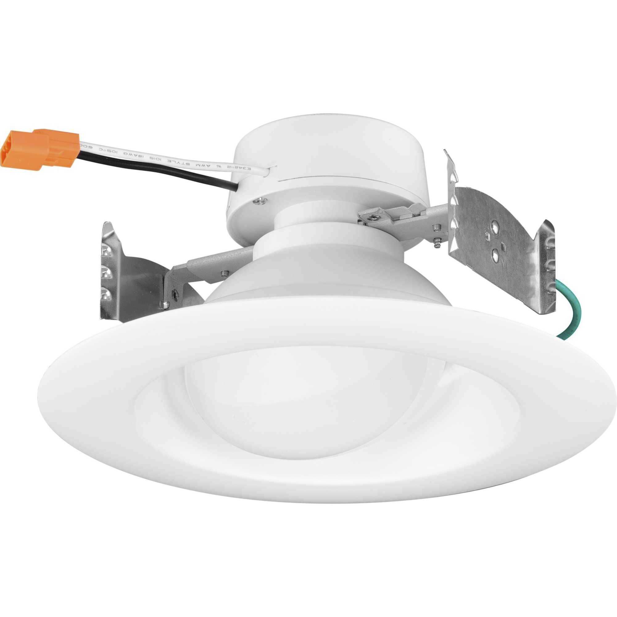 Intrinsic Satin White Recessed Trim, Progress LED