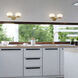 Sloane LED 16 inch Satin Brass Bathroom Light Wall Light in 2