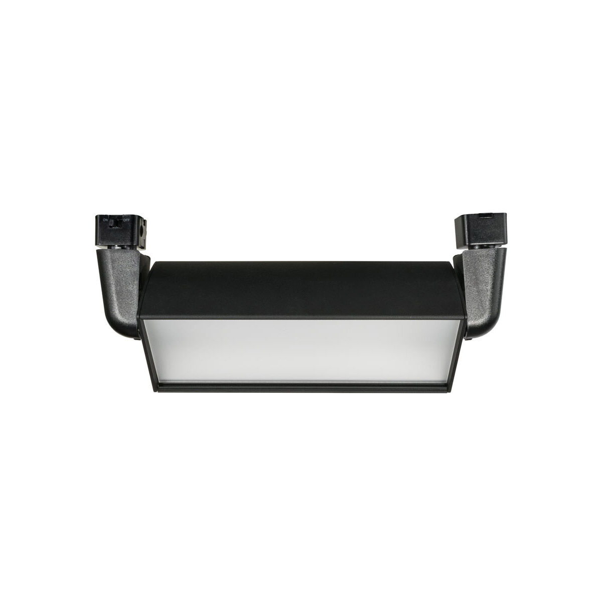 H-Type 1 Light 120V Black Track Head Ceiling Light