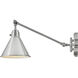 Arti 7.75 inch Polished Nickel Indoor Wall Sconce Wall Light