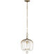 Voliere 1 Light 12.5 inch Havana Gold Pendant Ceiling Light