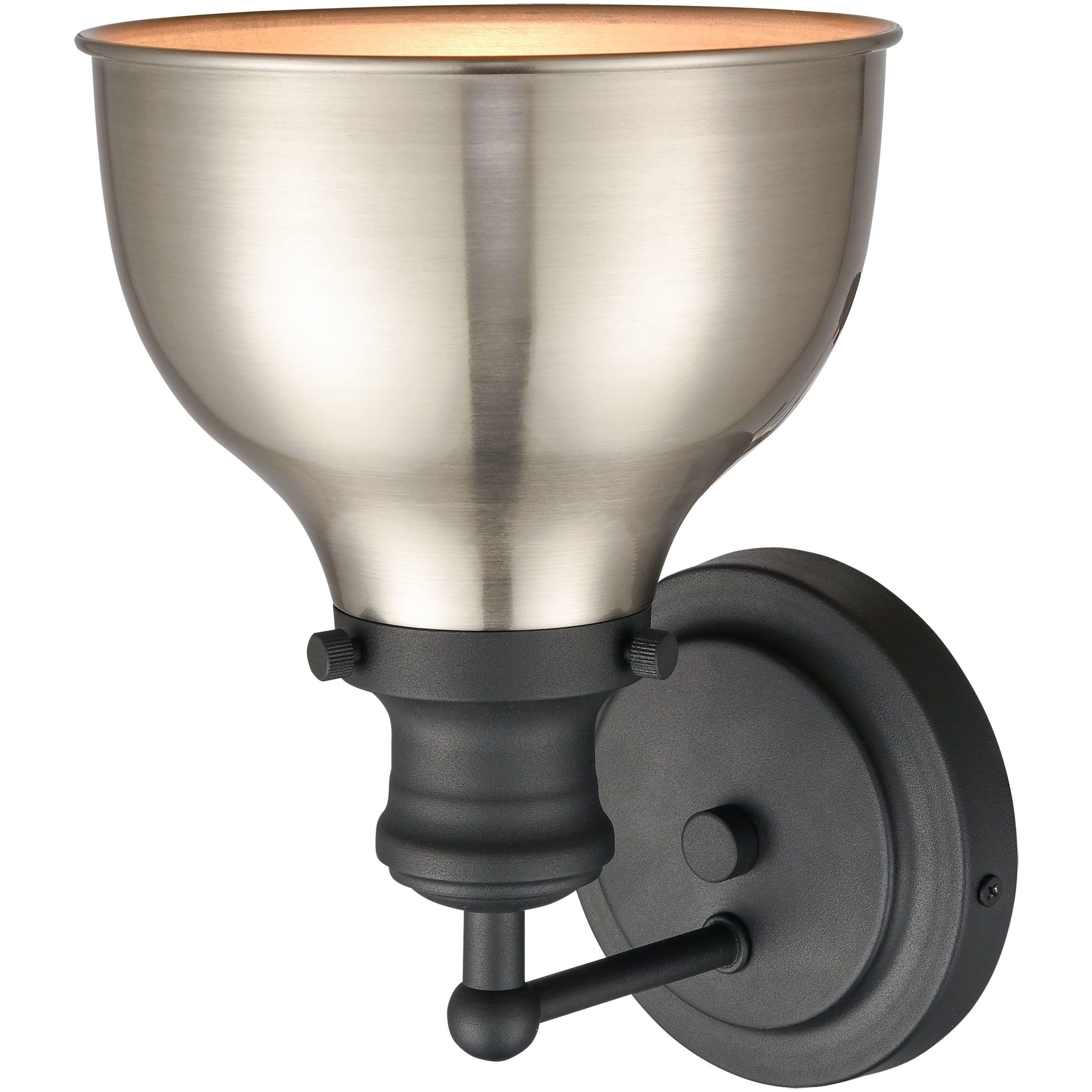 Haralson Vanity Light Wall Light in Satin Nickel
