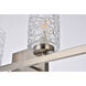 Cassie 4 Light 32 inch Stain Nickel Bath Sconce Wall Light
