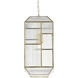 Bardolph 1 Light 8.5 inch Antique Brass Pendant Ceiling Light