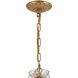 Filmore 6 Light 23 inch Antique Gold Chandelier Ceiling Light in Clear Swarovski Strass