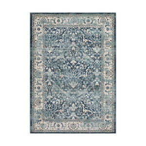 Isaac 59 X 31 inch Ink Blue Rug, Rectangle