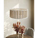 Holcroft 6 Light 32.25 inch Sugar White Chandelier Ceiling Light