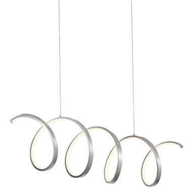 Synergy LED 41.75 inch Antique Silver Linear Pendant Ceiling Light