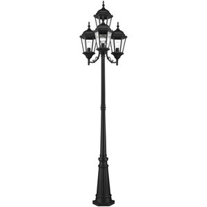 Hamilton 4 Light 24.50 inch Post Light & Accessory