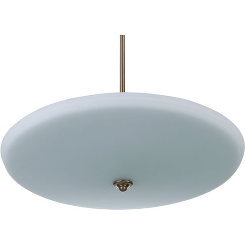 Stenson 5 Light 24 inch Satin Brass Pendant Ceiling Light