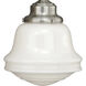 Huntley LED 24 inch Satin Nickel Bathroom Light Wall Light