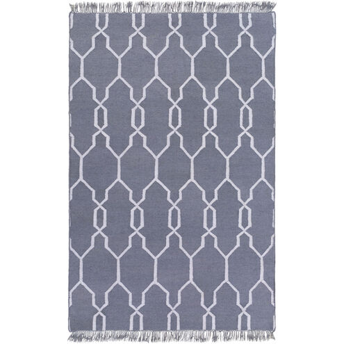 Lagoon 66 X 42 inch Blue and Neutral Indoor Area Rug, PET Yarn