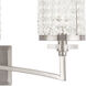 Grammercy 3 Light 23.25 inch Brushed Nickel Vanity Sconce Wall Light