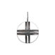 Kenzo 20 inch Antique Silver Chandelier Ceiling Light