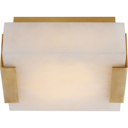 Kelly Wearstler Covet LED 5 inch Antique-Burnished Brass Solitaire Flush Mount Ceiling Light