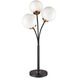 Boudreaux 32 inch 60 watt Matte Black Table Lamp Portable Light
