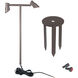 Accent Stem 12 7 watt Bronze Path and Area Light in 3000K Warm White LED, WAC Landscape