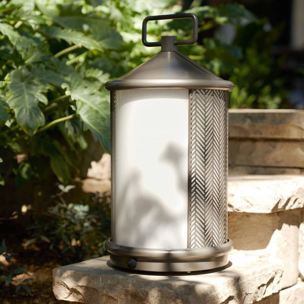 Copeland 19 X 9.5 inch Marine Grade Aged Iron Outdoor Lantern
